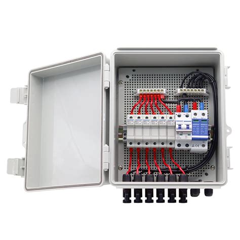 ac dc junction box|dc combiner box for solar.